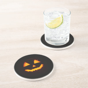 Lighted Jack O Lantern Coaster