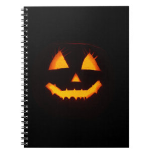 Lighted Jack O Lantern Notebook