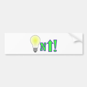 Lighten Up! Bumper Sticker