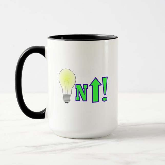 Lighten Up! Mug (Left)