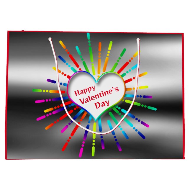 Lightening Heart card Large Gift Bag (Back)