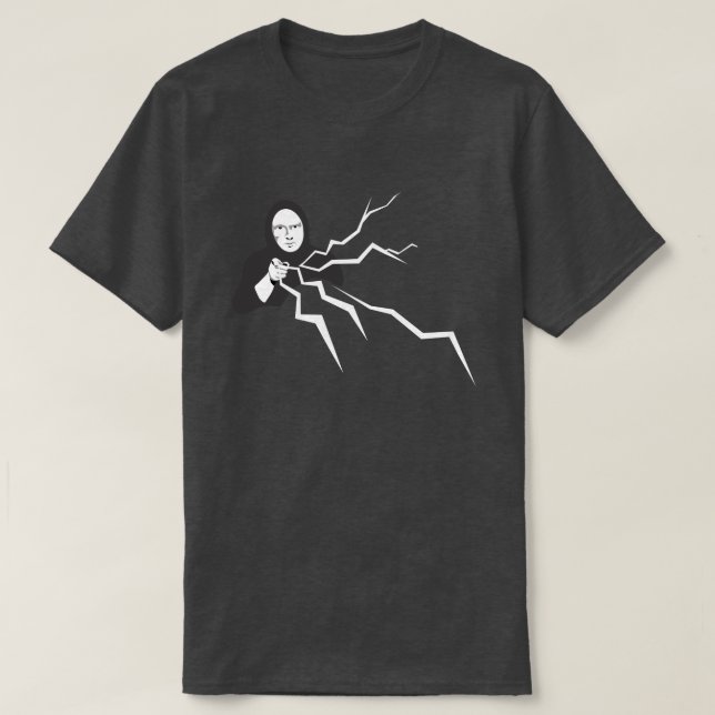 Lightening Man T-shirt (Design Front)