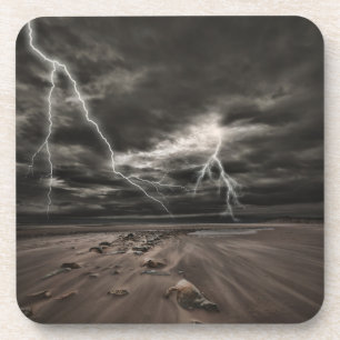 Lightening Strike Drink Coaster