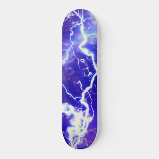 Lightening Strikes skateboard (Front)