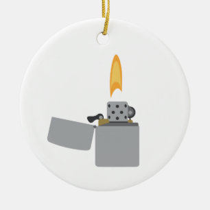 Lighter Ceramic Tree Decoration