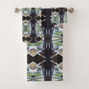 Lighter Side of Lavender Street, Singapore Bath Towel Set