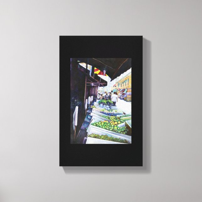 Lighter Side Of Lavender Street, Singapore Canvas Print (Front)