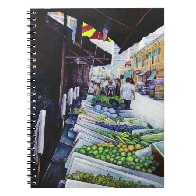 Lighter Side of Lavender Street, Singapore Spiral Notebook (Front)