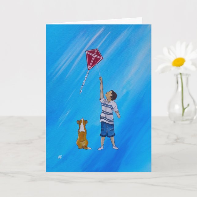 Lighter than Air Painting by Alfred Fox Card (Small Plant)