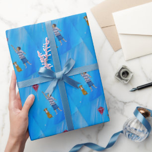 Lighter than Air Painting by Alfred Fox Wrapping Paper