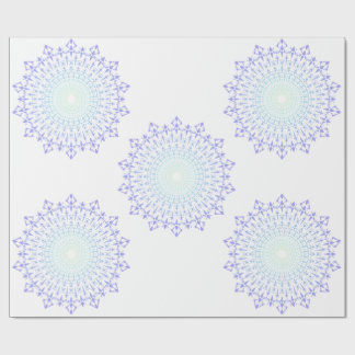 LightGreen-LightPurple Diamond Edge Wrapping Paper