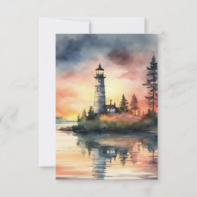 Lighthouse - 1 - Card (Front)