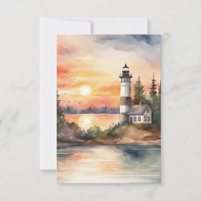 Lighthouse - 2 Card (Front)