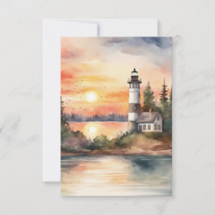 Lighthouse - 2 Card