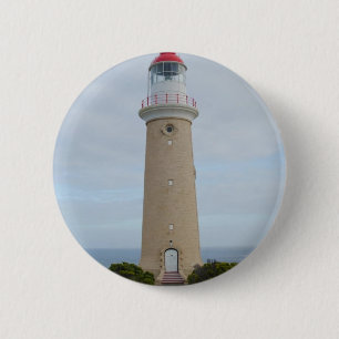 Lighthouse 6 Cm Round Badge