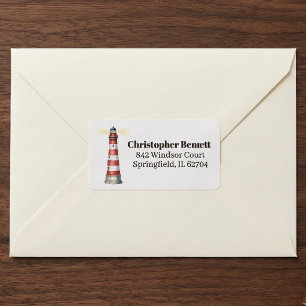 Lighthouse Address Label