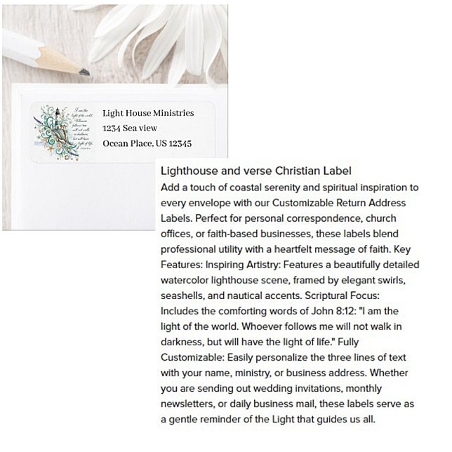 Lighthouse and verse Christian  (Creator Uploaded)