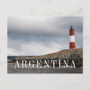 Lighthouse At Beagle Channel Postcard