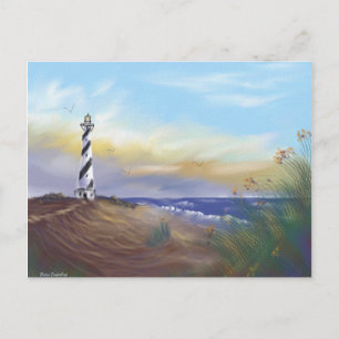 Lighthouse at Cape May Postcard