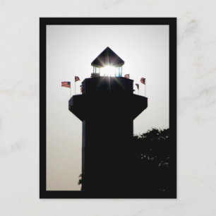 Lighthouse at Harbour Town Marina Postcard