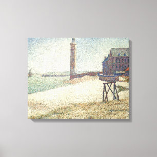 Lighthouse at Honfleur Canvas Print