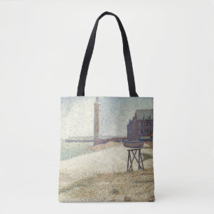 Lighthouse at Honfleur Tote Bag