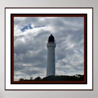 Lighthouse at Lossiemouth, Scotland Poster