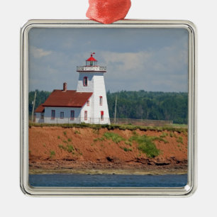 Lighthouse at North Umberland on Prince Edward Metal Tree Decoration