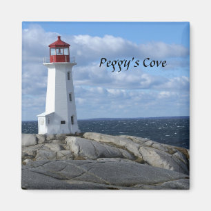 Lighthouse at Peggy's Cove Magnet