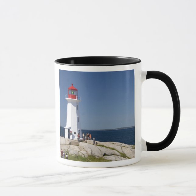 Lighthouse at Peggy's Cove, Nova Scotia, Canada. Mug (Right)