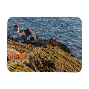 Lighthouse At Point Reyes National Seashore Magnet