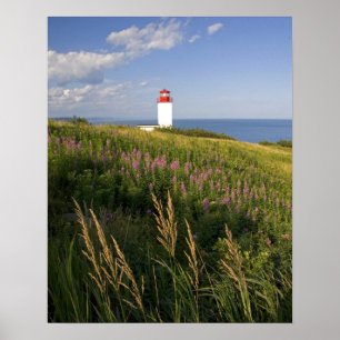 Lighthouse at St. Martins, New Brunswick, 2 Poster