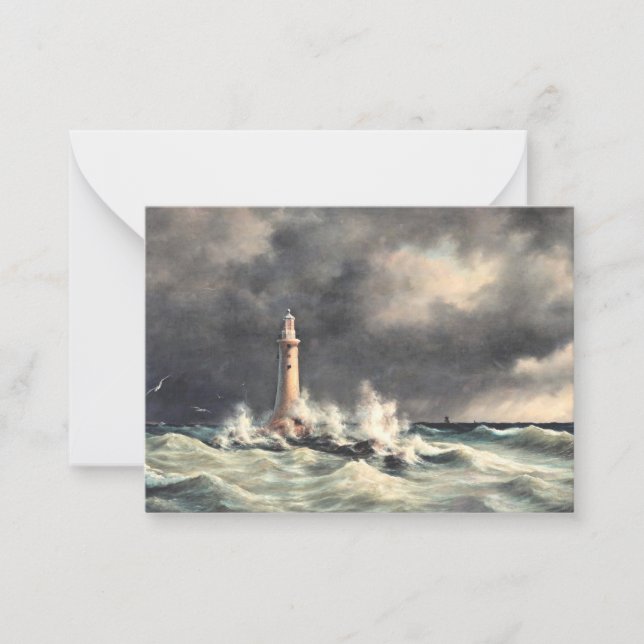 Lighthouse at Stora Balt Card (Front)