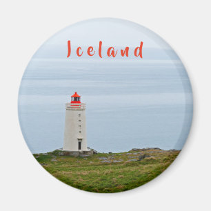 Lighthouse at Vatnsnes Peninsula - Iceland Magnet