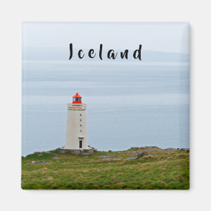 Lighthouse at Vatnsnes Peninsula - Iceland Magnet