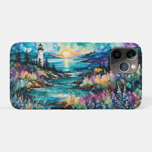 Lighthouse Bay Mountain Wildflower Garden  Case-Mate iPhone Case