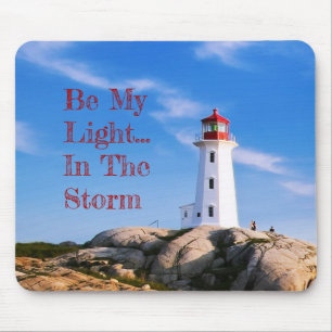 Lighthouse Beacon -  Inpirational - Mouse Pad