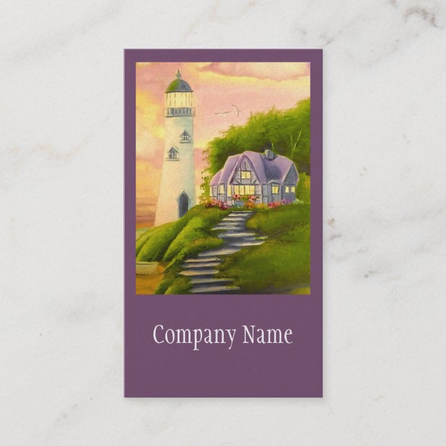 Lighthouse Business Card (Front)