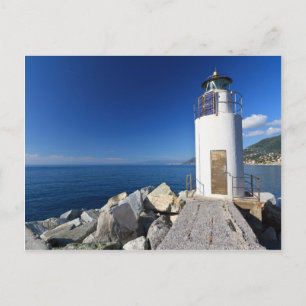 lighthouse, Camogli, Italy Postcard