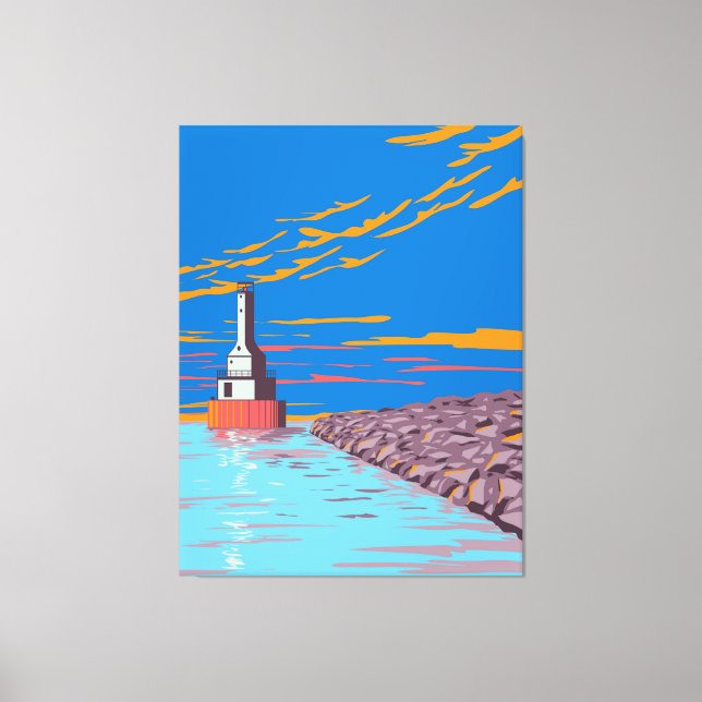 Lighthouse Canvas Print (Front)