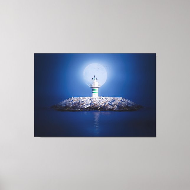 Lighthouse Canvas Print (Front)