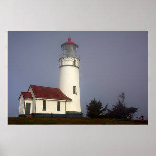 Lighthouse, Cape Blanco, Cape Blanco State Park Poster