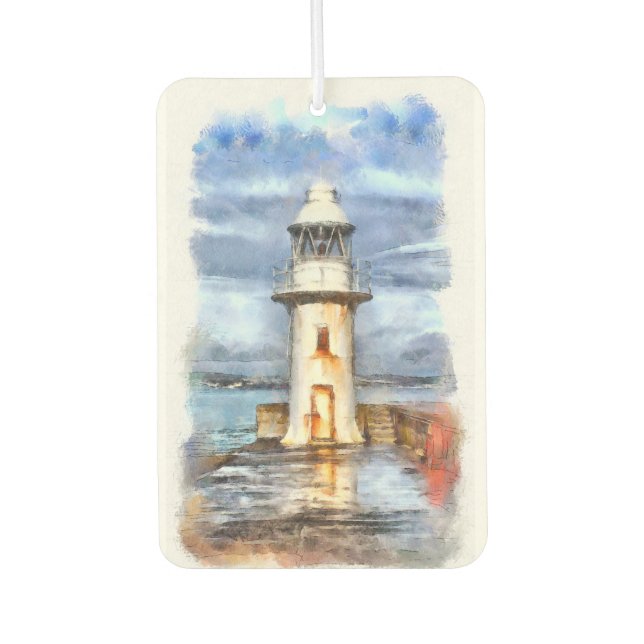 Lighthouse Car Air Freshener (Front)