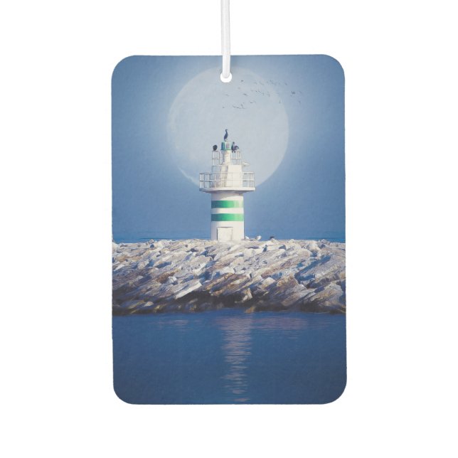 Lighthouse Car Air Freshener (Front)