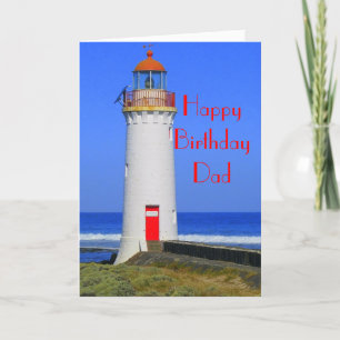 Lighthouse card for Dad