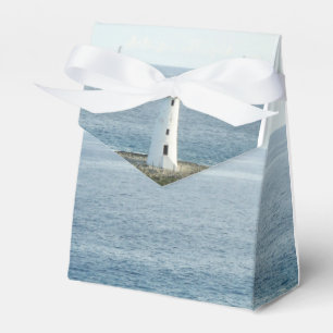 Lighthouse Coastal New England Wedding Favour Box