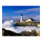 Lighthouse Crashing Waves