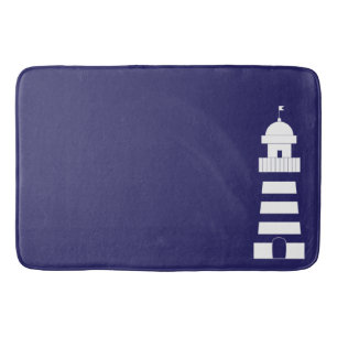 Lighthouse Custom Large Bath Mat