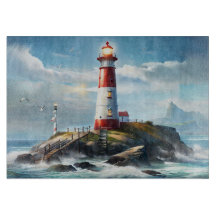 Lighthouse Cutting Board