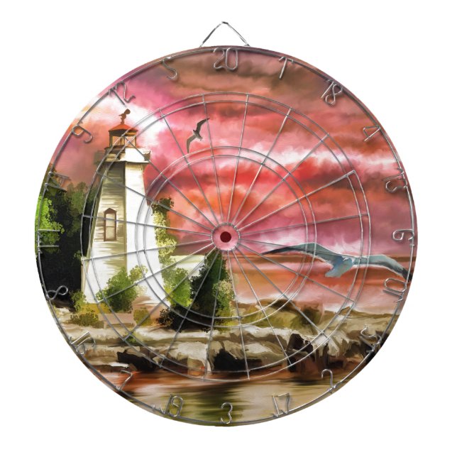 Lighthouse Dartboard (Front)